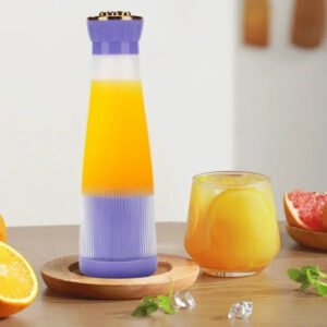 Portable Electric Juicer Blender 6 Blade USB Rechargeable (400ml)