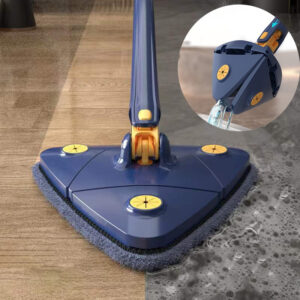 Cleaning Mop 360 Degree Rotatable | Butterfly Adjustable Triangle Cleaning Mop