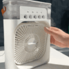 Portable Air Conditioner Fan | USB Electric LED Night Light, Mist Water & Humidifier