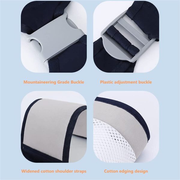 Baby Strap One Shoulder Half Wrapped Sling (Random Color)