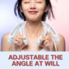 Neck Fan With 360° Airflow | Mini Portable USB Rechargeable Neckband Fan(Random Colors)