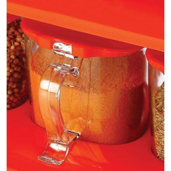 6 PCs Fashion Style Seasoning Spice Rack Set