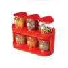 6 PCs Fashion Style Seasoning Spice Rack Set