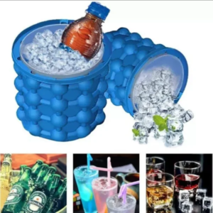 New Magic Ice Cube Maker Ice Bucket