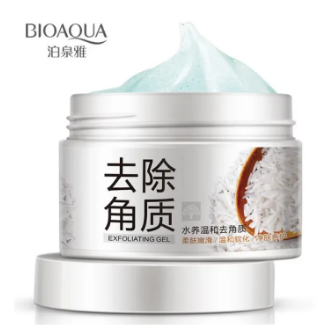 Pack of 3 BioAqua Rice Gel, Peach Gel, And Rice Serum For A Glowing Complexion